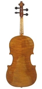 Viola 2010 styalised Guadagnini form Back view